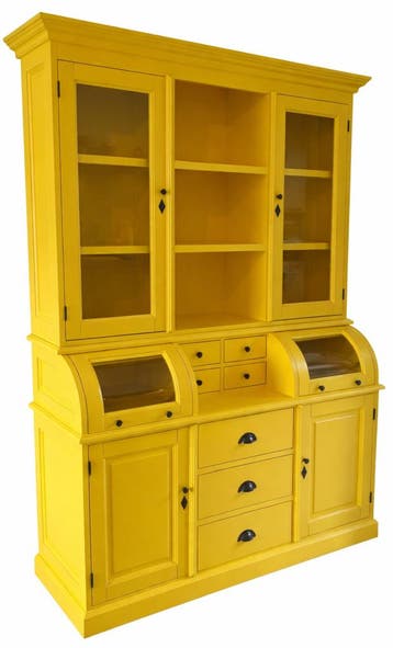 Buffetkast zinkgeel Bastiaan 150cm, Huis en Inrichting, Ophalen of Verzenden, Nieuw