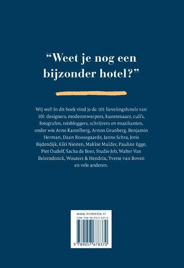 Hotel Amour & 100 andere inspirerende hotels waar we niet, Verzenden, Zo goed als nieuw, Joline van den Oever