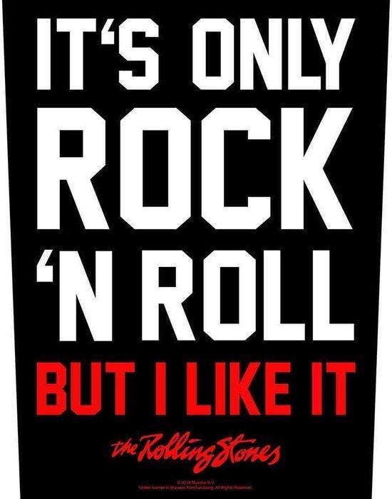 The Rolling Stones It's Only Rock 'N Roll patch off. merch., Verzamelen, Muziek, Artiesten en Beroemdheden, Kleding, Nieuw, Ophalen of Verzenden