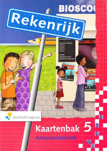 Rekenrijk versie 3 Antwoordenboek Kaartenbak groep 5, Verzenden, Nieuw