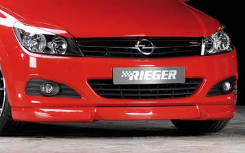 Rieger frontspoiler | Astra H GTC - 3-drs.    Astra H Twin-T, Auto-onderdelen, Verzenden, Nieuw, Opel