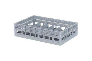 Vaatwaskorf Clixrack 600 x 400 mm grijs - glashoogte max., Ophalen of Verzenden, Nieuw