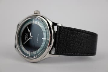 Horloge Kurono Tokyo Reiwa 08/2024 Full set, Als nieuw, Overige merken, Leer, Staal, Polshorloge
