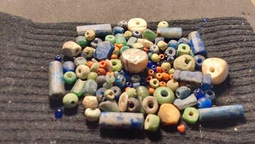 Oudegyptisch naar Romeins Glas meer dan honderd oude kralen