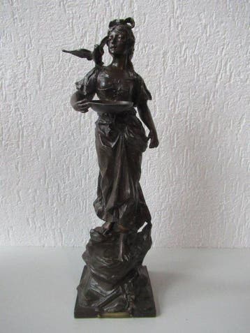 Beeldje - Vendange - Zinklegering
