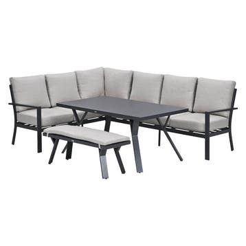 Garden Impressions Senja lounge dining set 4-delig links -, Verzenden, Nieuw