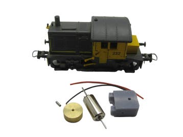 micromotor HR001F motor ombouwset voor Roco NS 200/300 Sik, Overige merken, Gelijkstroom, Verzenden, Overige typen