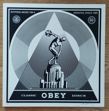 Shepard Fairey (OBEY) (1970) - Classic Discs (artist proof)