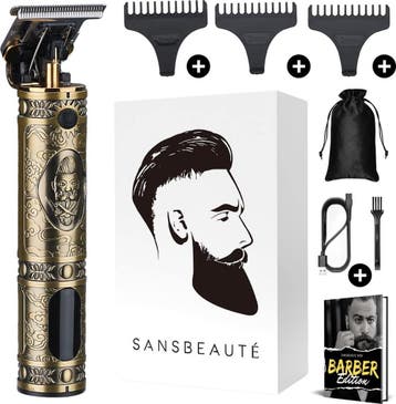 Professionele Draadloze T-blade Tondeuse - Sansbeauté®, Ophalen of Verzenden, Zo goed als nieuw