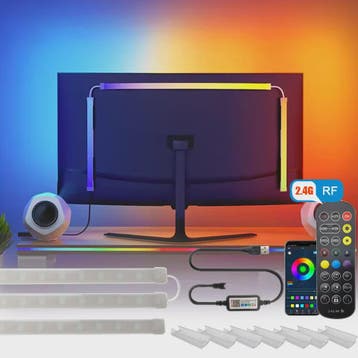 RGBIC LED Strip Verlichting voor Monitor (24-34 Inch) - APP, Verzenden, Nieuw