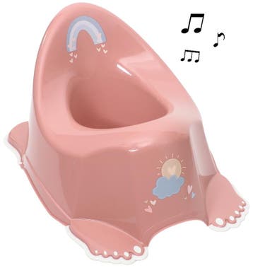 Tega Baby Meteo Old Rose Anti-slip Potje met Muziek, Verzenden, Nieuw