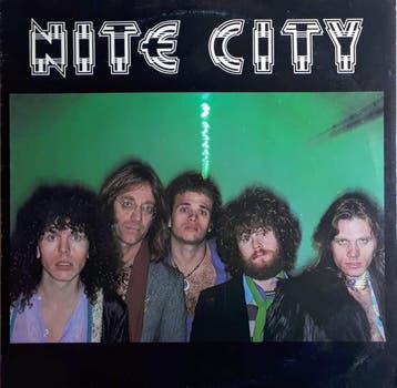 LP gebruikt - Nite City - Nite City, Verzenden, Zo goed als nieuw, Overige formaten