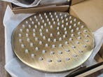 Regendouchekop Salenzi Giro 20 cm geborsteld messing goud, Ophalen of Verzenden, Nieuw, Bad