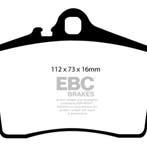 EBC 98-05 Porsche 911 (996) (Cast Iron Rotor only) 3.4, Ophalen of Verzenden, Nieuw
