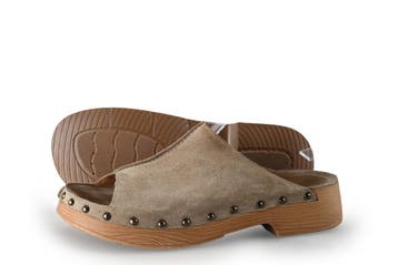 Shabbies Amsterdam Sandalen in maat 38 Beige, Shabbies Amsterdam, Verzenden, Beige, Sandalen of Muiltjes