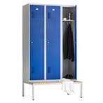 (MDK-105678) CH locker garderobekast met bank, Ophalen of Verzenden, Nieuw