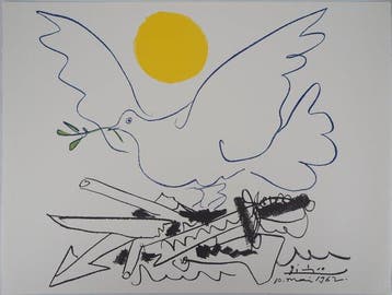 Pablo Picasso (1881-1973) - Colombe de lavenir