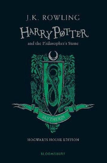 Boek Harry Potter and the Philosophers Stone - Slytherin Ed, Verzenden, Zo goed als nieuw