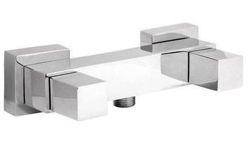 Plieger Kuba Douchekraan - 15 cm hartafstand - Chroom, Ophalen of Verzenden, Nieuw, Chroom, Douche
