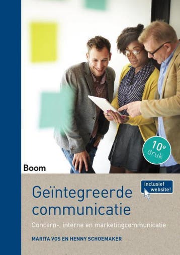 9789058758682 Geintegreerde communicatie | Tweedehands, Boeken, Verzenden, Zo goed als nieuw, Marita Vos