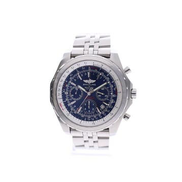 Breitling Bentley Motors A25363; Automatisch Heren Horloge, Overige merken, Leer, Polshorloge, Ophalen of Verzenden