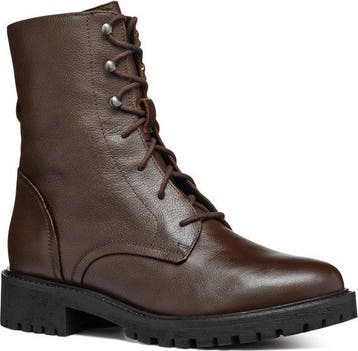 GEOX - maat 39- D HOARA Dames Laarzen - DK BROWN, Verzenden, Nieuw