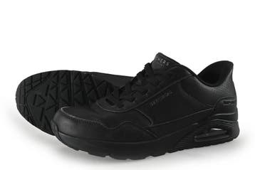 Skechers Instappers in maat 43 Zwart, Verzenden, Zwart, Overige typen, Zo goed als nieuw