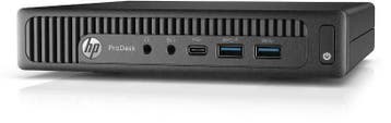 HP ProDesk 600 G2 Mini i-Core i3-6100T 256GB 8GB wifi W10, Hp, 2 tot 3 Ghz, 8 GB, Virtual Reality