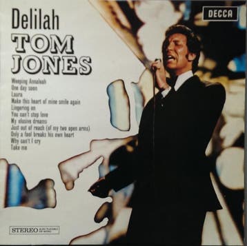 Tom Jones - Delilah, Ophalen of Verzenden, Gebruikt