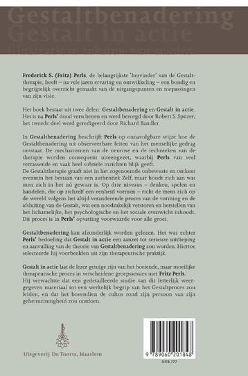 Gestaltbenadering 9789060201848 F. Perls, Boeken, Verzenden, Gelezen, F. Perls