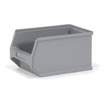 Magazijnbak kunststof met grijpopening stapelbaar, Ophalen of Verzenden