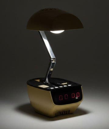 Klok - Melux - Mod. EX-60 Timco Color Crema con Lampada