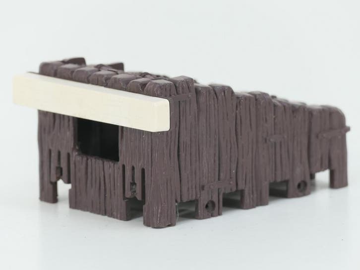 LGB 90310 Prellbock, met witte stootbalk (Baan en Rails), Hobby en Vrije tijd, Modeltreinen | Overige schalen, Rails, Gebruikt