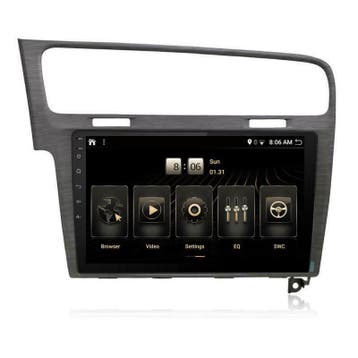 radio navigatie vw golf 7 carkit android 15 apple carplay, Auto diversen, Ophalen of Verzenden, Nieuw