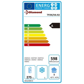 Diamond Bakkerij Koelwerkbank | PastryLine | Energiezuinig |, Ophalen of Verzenden, Nieuw