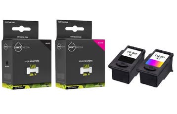 Geschikt voor Canon PG-560XL/CL-561XL aanbieding: zwart +, Nieuw, Cartridge, Inktmedia