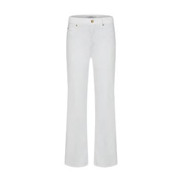 Cambio • witte Faina jeans • 36, Kleding | Dames, Spijkerbroeken en Jeans, Cambio, Verzenden, Nieuw, Wit