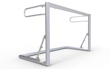 Inklapbaar Aluminium Voetbaldoel 200x120x100 cm, Ophalen of Verzenden, Nieuw, Overige typen