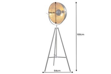Vloerlamp BIG STUDIO 170cm zwart goud - 18692, Ophalen of Verzenden, Nieuw