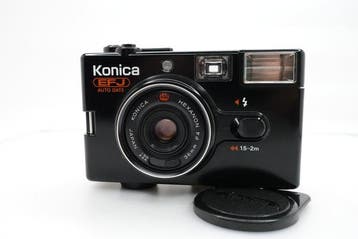 Konica EFJ Auto Date with Hexanon 36mm F4 Analoge camera, Nieuw