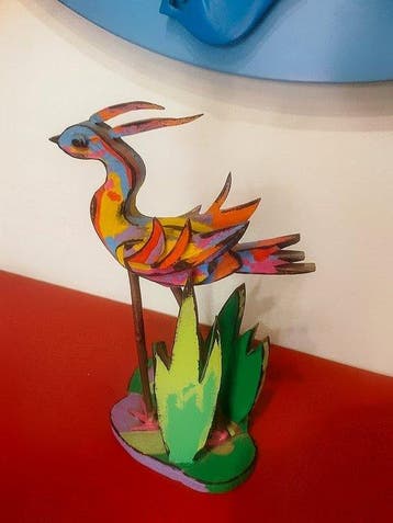 Ugo Nespolo (1941) - La Fenice - The Phoenix