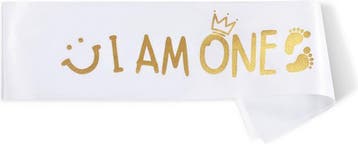 I am One eerste verjaardag sjerp roze, Overige typen, Nieuw, Sweet-One, Verzenden