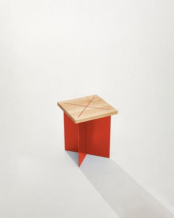 Heilig Objects - Kruk - OHUS Prototype - Aluminium, Hout