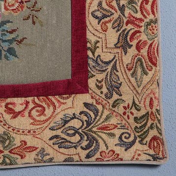 Wandkleed  floraal tapisserie  6 verschillende vlakken met b, Antiek en Kunst, Ophalen of Verzenden