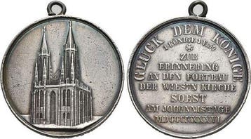 Medaille 1846 Soest-stadt (MuntenenBankbiljetten-Penningen), Verzenden