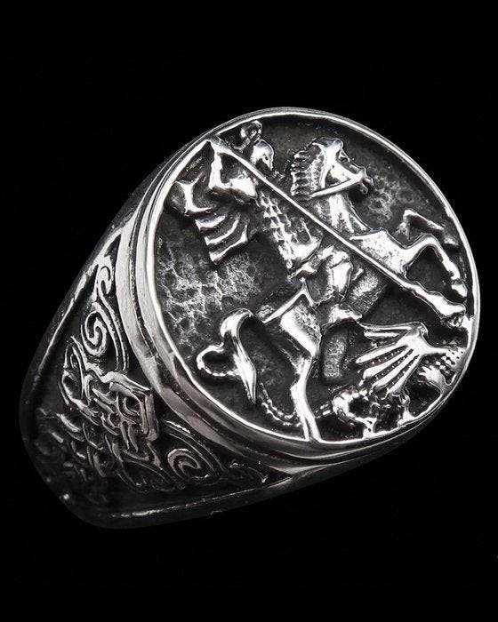 Het Oordeel van Sint Joris - Ridderes in Geestelijke Strijd, Antiek en Kunst, Antiek | Boeken en Bijbels