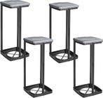 Sunware Vuilniszakhouder Zwart 120 liter  - 4 stuks, Doe-het-zelf en Verbouw, Kratten en Dozen, Ophalen of Verzenden, Nieuw