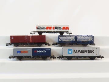 Minitrix N - o.a. 15603/15234/15-289-02 - Modeltrein, Nieuw