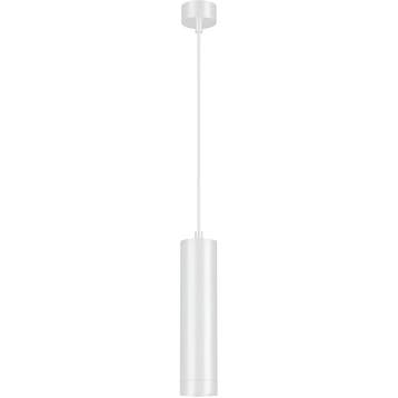 LED Hanglamp - Brinton Axis - Rond Cilinder - Wit - GU10, Huis en Inrichting, Lampen | Hanglampen, Ophalen of Verzenden, Nieuw