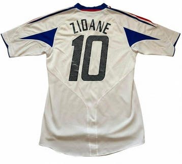 France 2003-2004 Away Shirt - Zinedine Zidane #10 - Adidas -, Nieuw